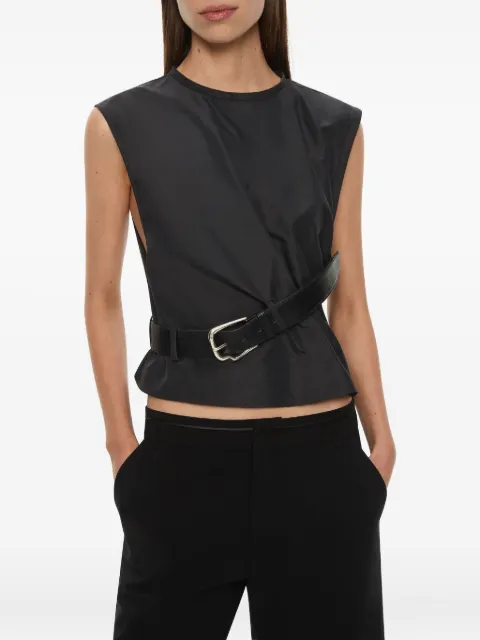 Christopher Esber Locus belted taffeta tank top