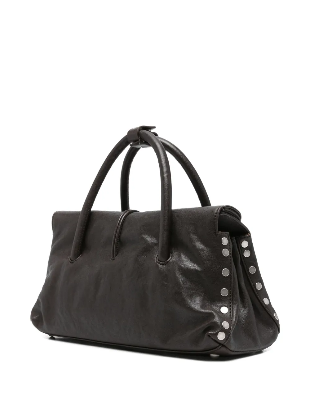 Zanellato small Dotta Centauro shoulder bag - Bruin