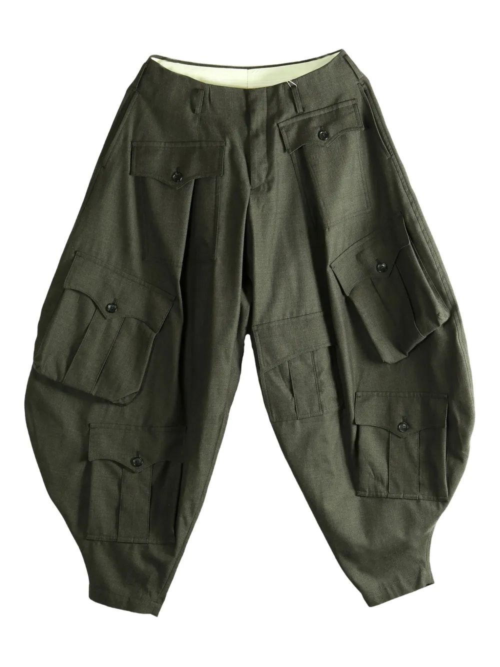 Comme des Garçons Homme Plus Cargo broek Groen
