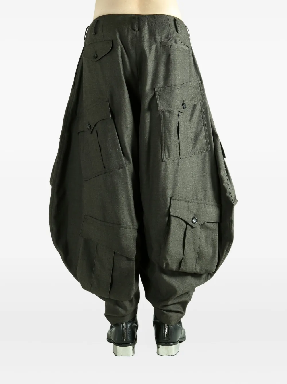 Comme des Garçons Homme Plus Cargo broek Groen