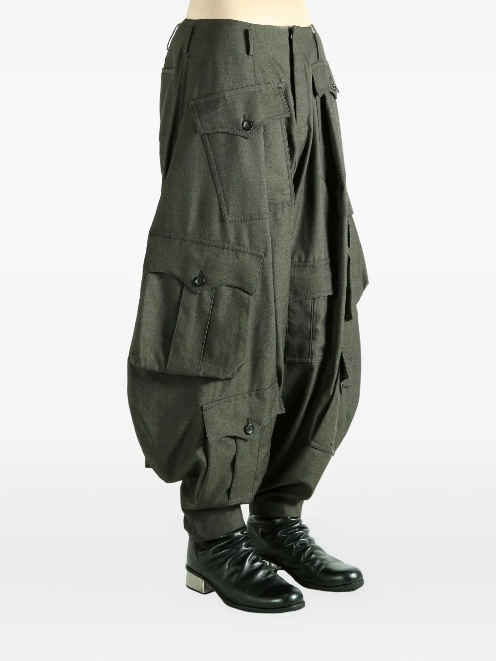 Comme des Garçons Homme Plus Cargo broek - Groen