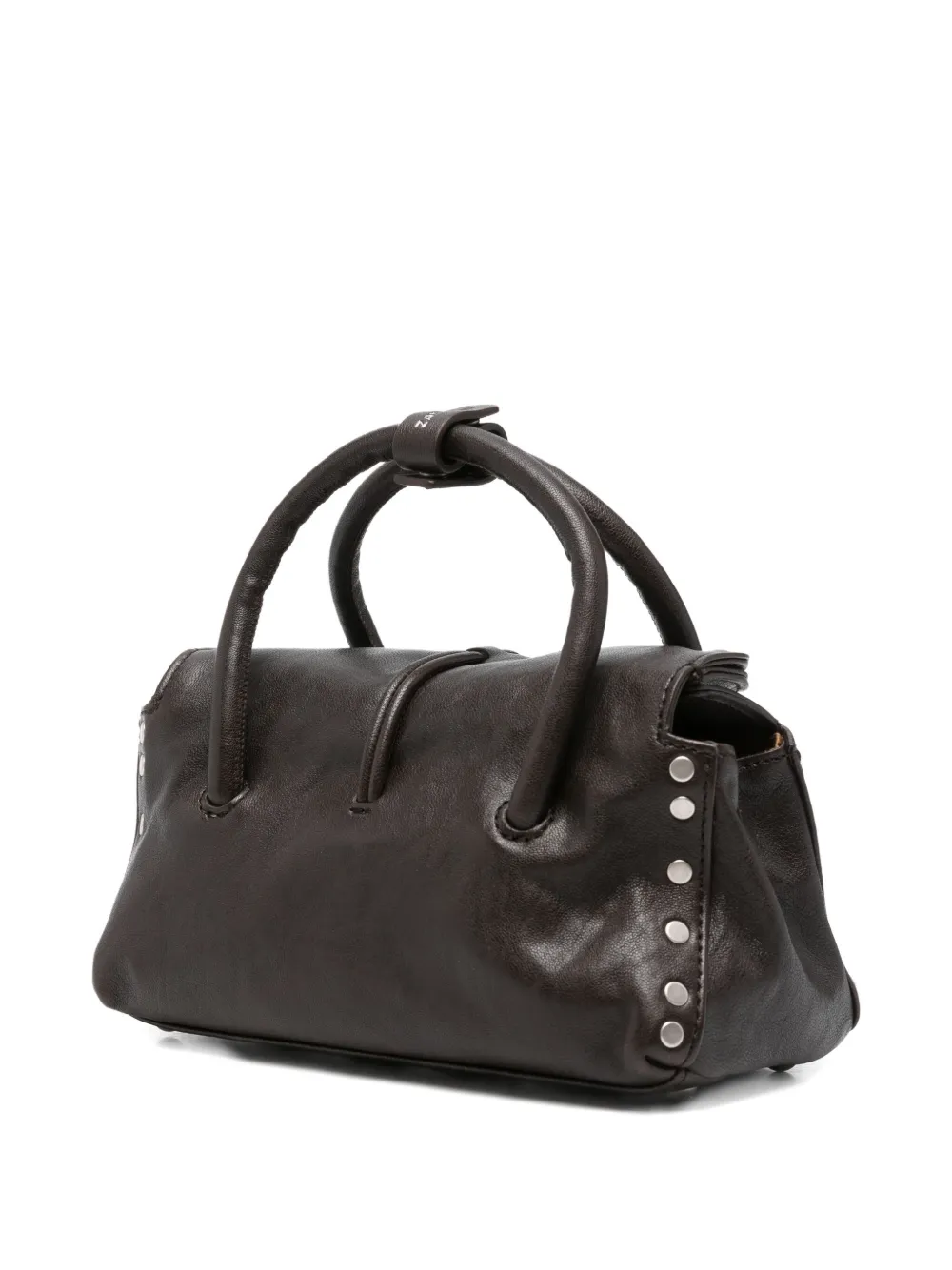 Zanellato small Dotta Centauro shoulder bag - Bruin