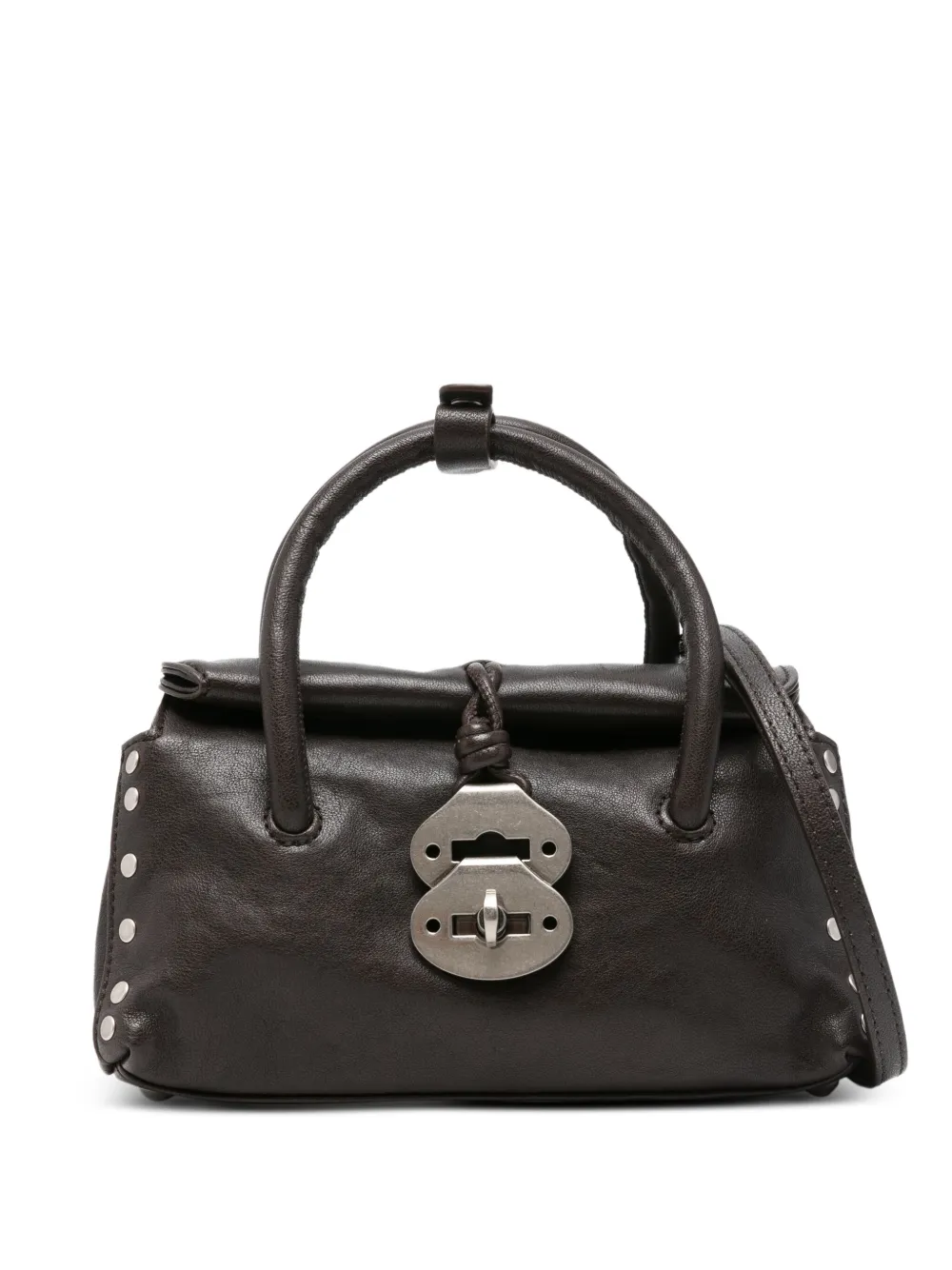 Zanellato small Dotta Centauro shoulder bag - Marrone