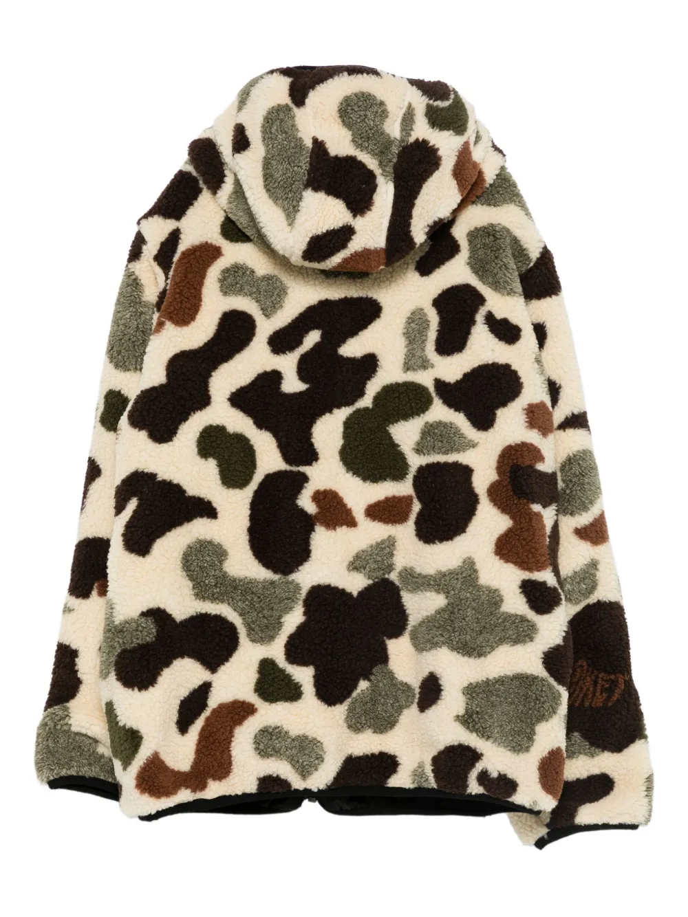 MARKET Moletom de capuz com zíper e padronagem camuflada | Moletons com capuz e logo | Image 2