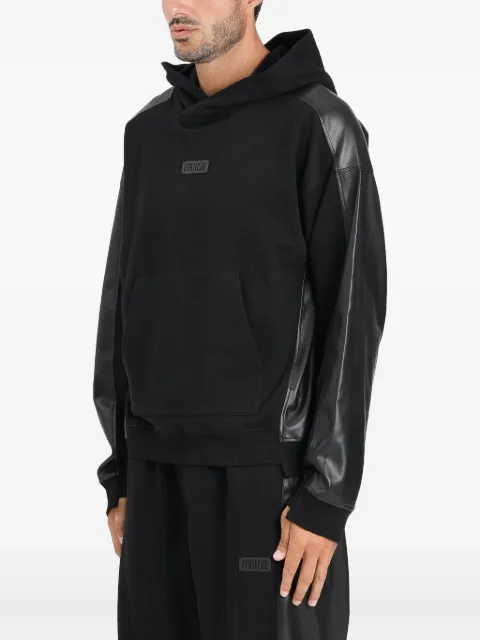 Versace Jeans Couture logo-patch hoodie