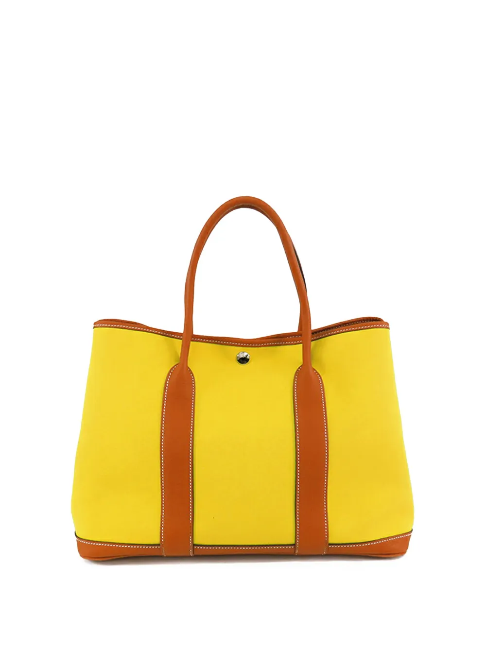 Hermès Pre-Owned 2016 Toile and Negonda Garden Party 36 tote bag - Marrone