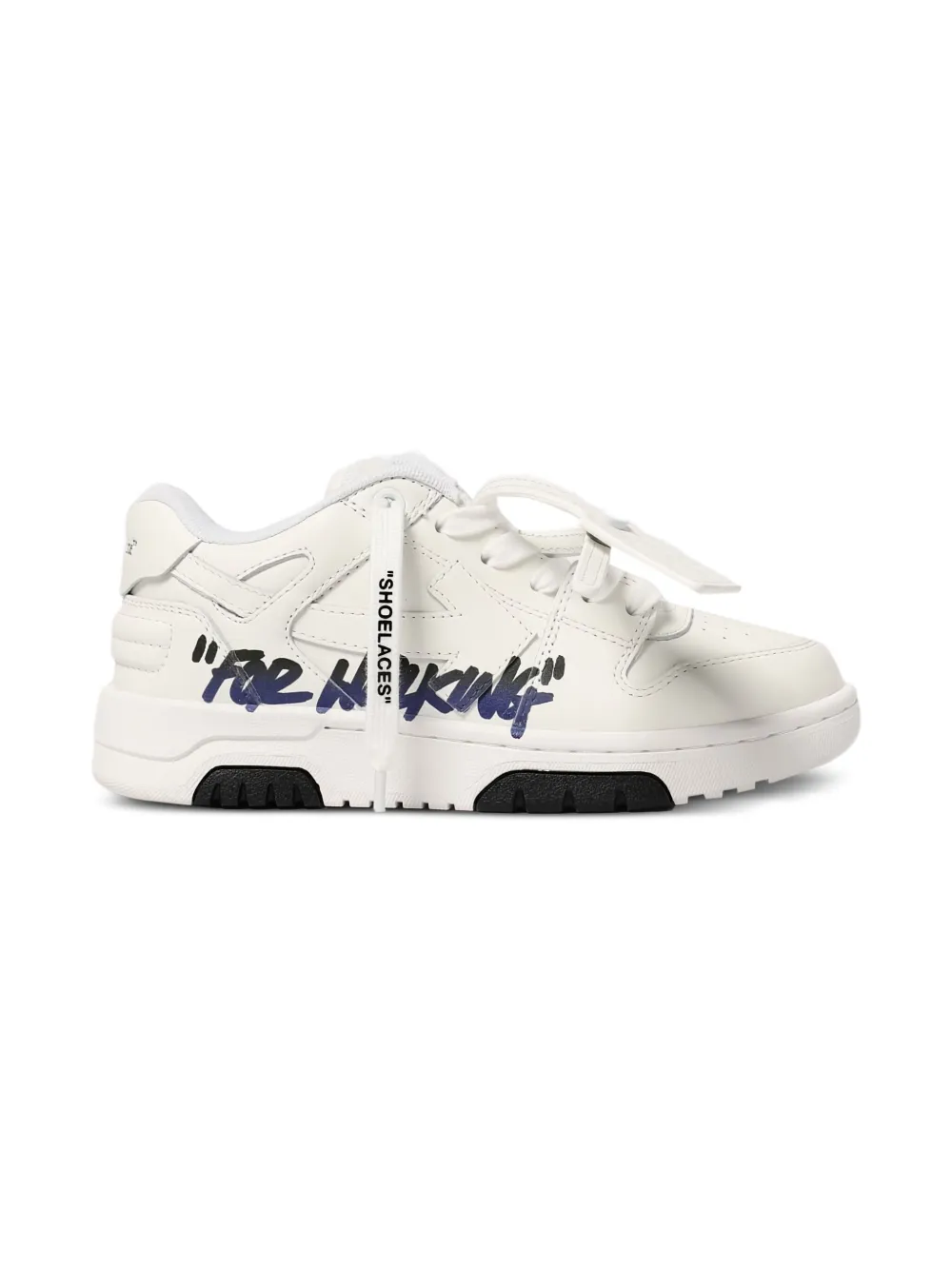 Off-White Kids For Walking lace-up sneakers - Wit