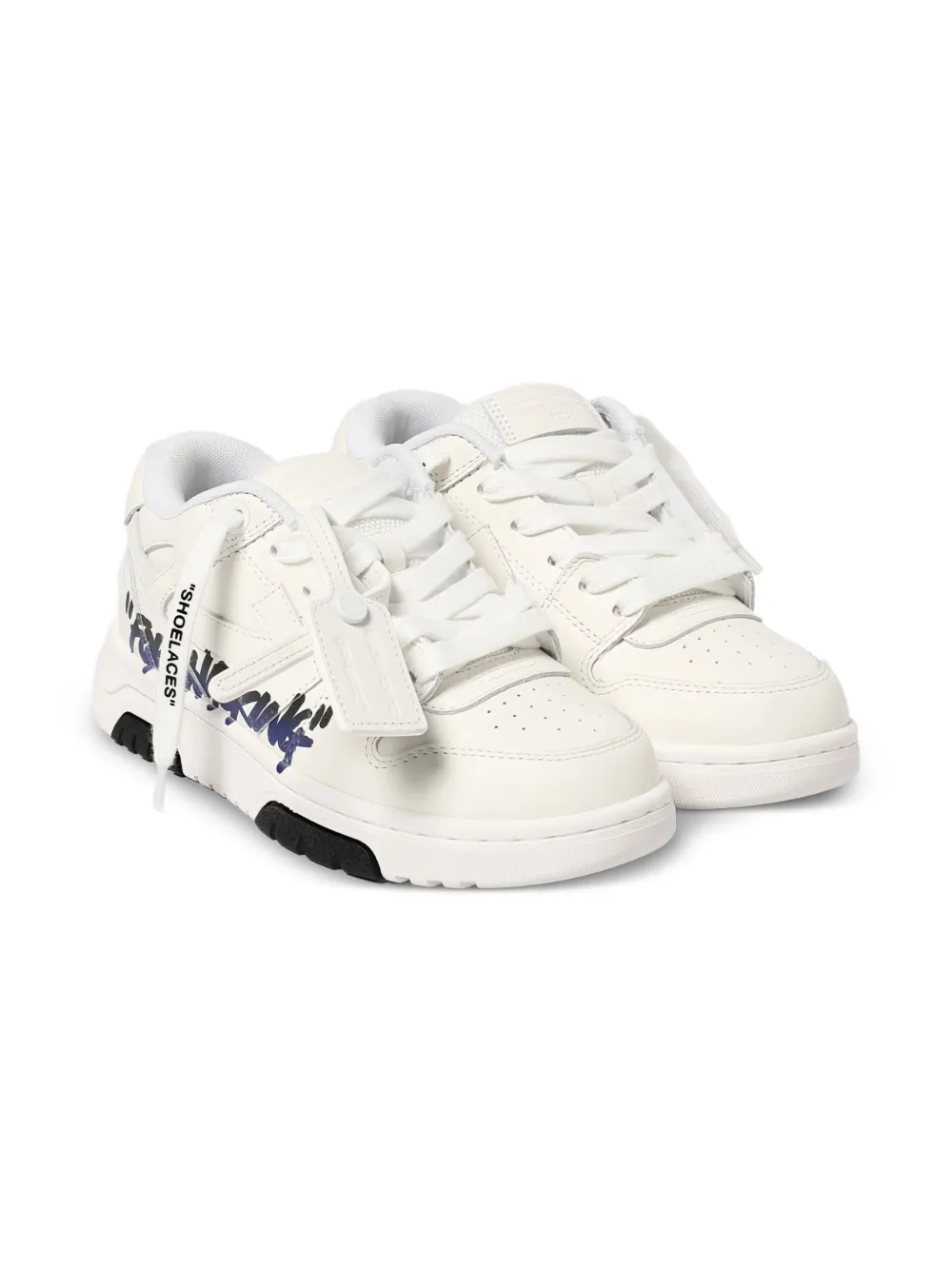 Off-White Kids For Walking lace-up sneakers Wit
