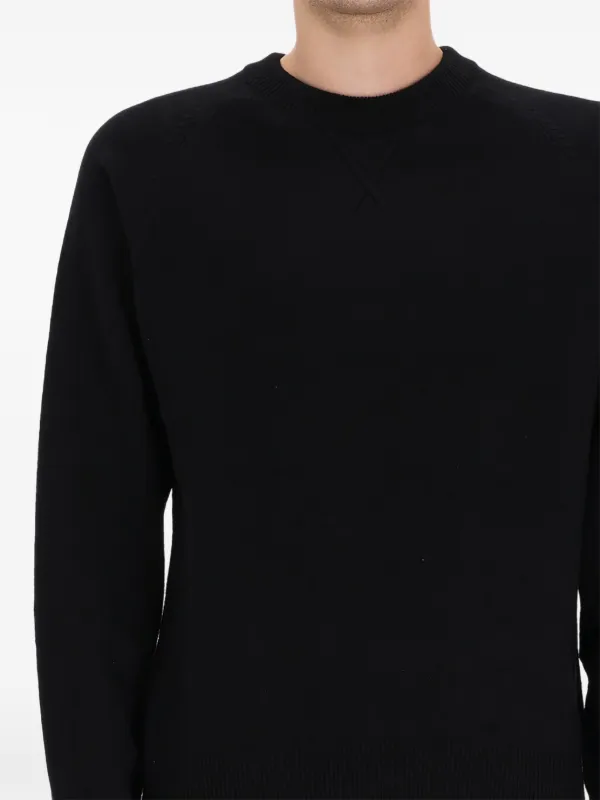 PS Paul Smith raglan-sleeve Sweater | Black | FARFETCH GE