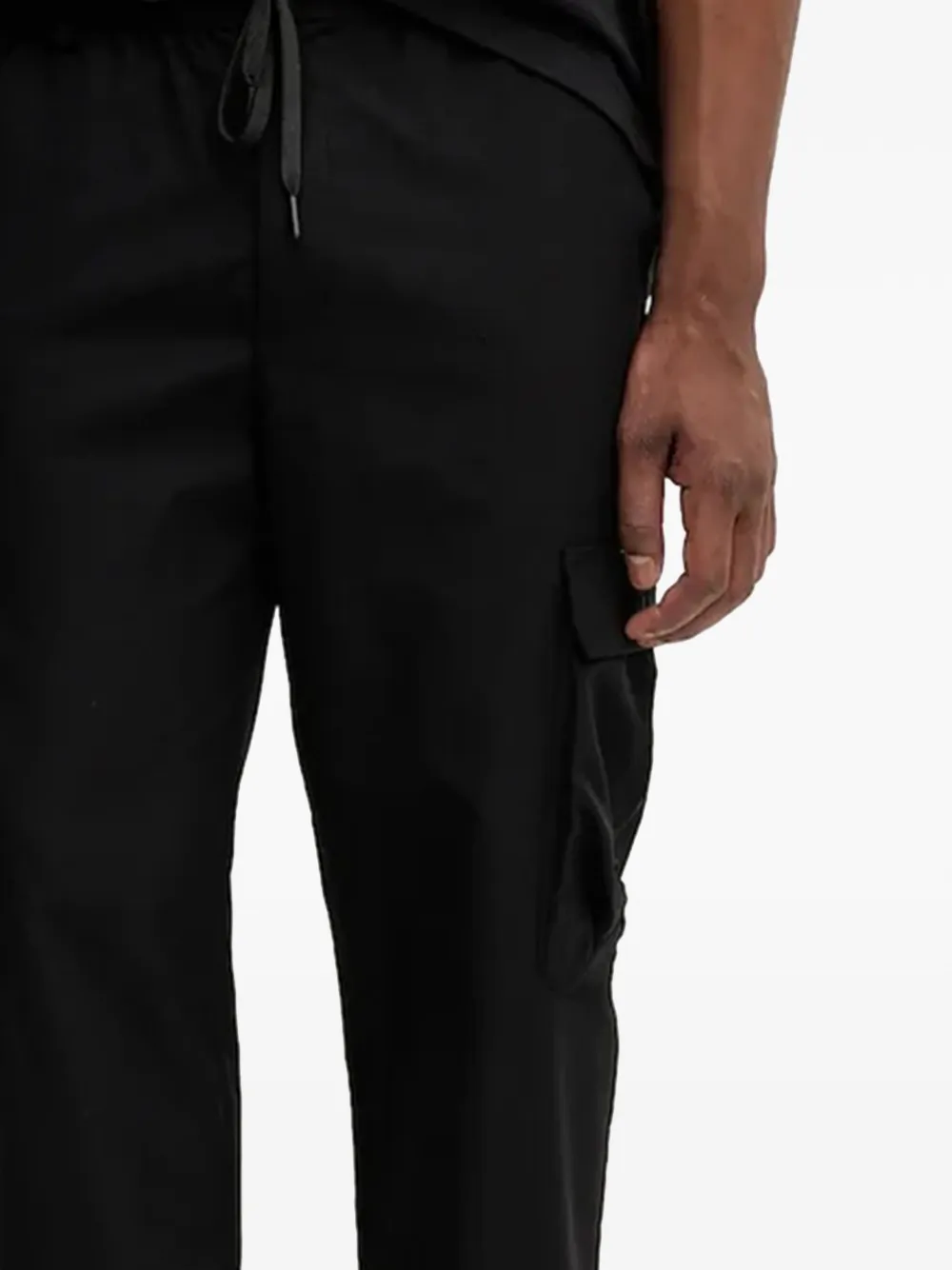 Versace Jeans Couture drawstring-waist cargo trousers - Zwart