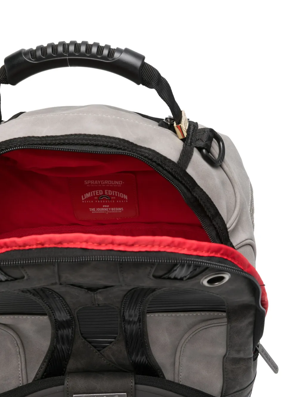 Sprayground Dune Stillsuit Shark Backpack In Black