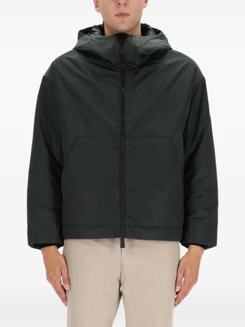 Premiata hooded zip-fastening jacket