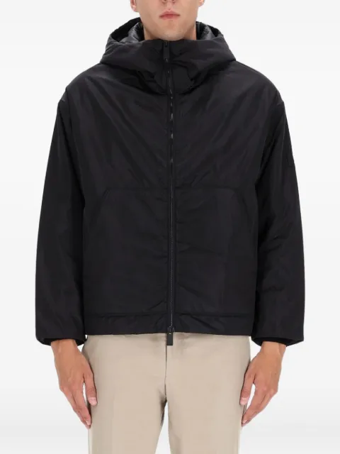 Premiata hooded zip-fastening jacket