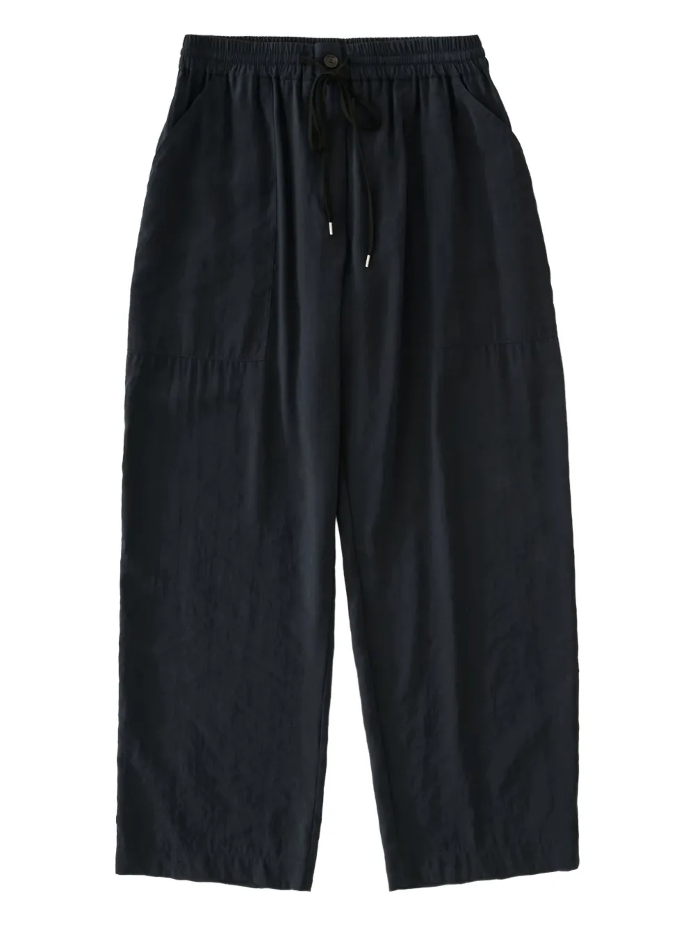 Studio Nicholson drawstring elasticated trousers | Blue | Image 1