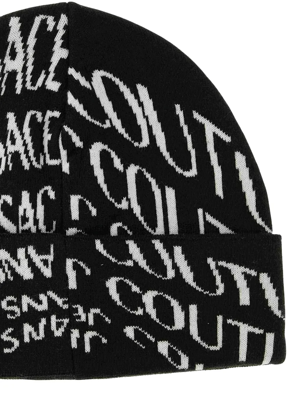Versace Jeans Couture logo-jacquard beanie - Zwart