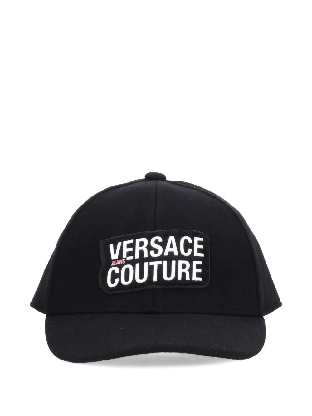 Versace Jeans Couture logo-patch baseball cap - Nero