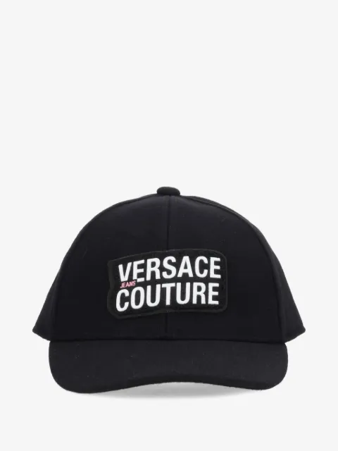 Versace Jeans Couture logo-patch baseball cap