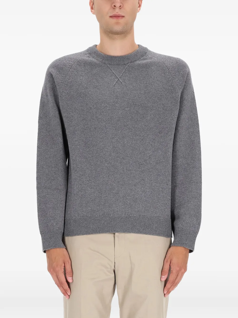 PS Paul Smith raglan crew-neck sweater - Grigio