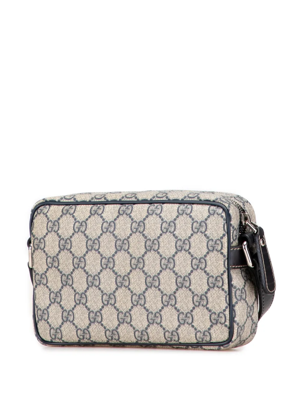 Pre-owned Gucci 2000-2015 Gg Supreme Crossbody Bag In Brown