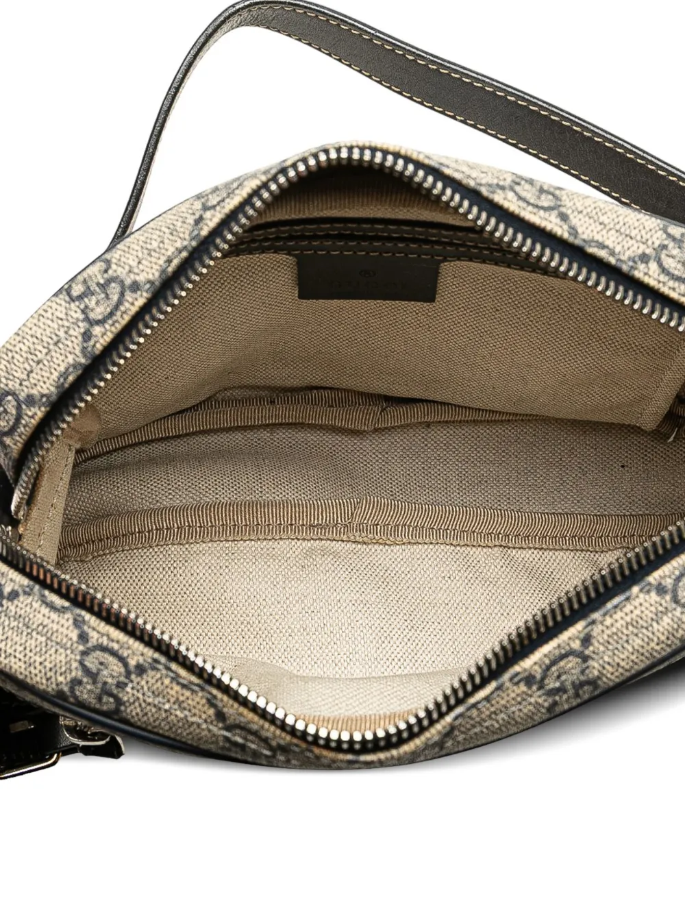Pre-owned Gucci 2000-2015 Gg Supreme Crossbody Bag In Brown