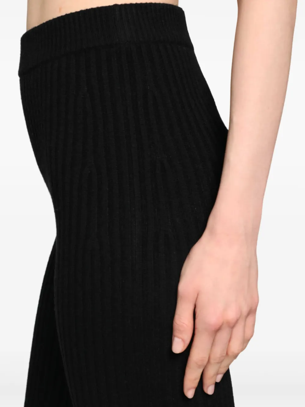 Ribbed-Knit Leggings
