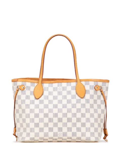 Louis Vuitton Pre-Owned 2010 Damier Azur Neverfull PM Handtasche