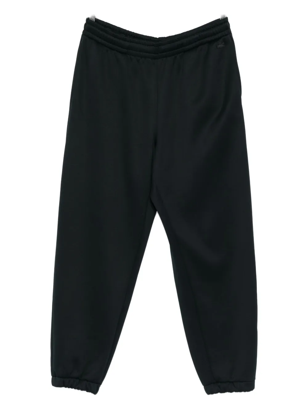 Lacoste Elasticated-waistband Track Pants In Black
