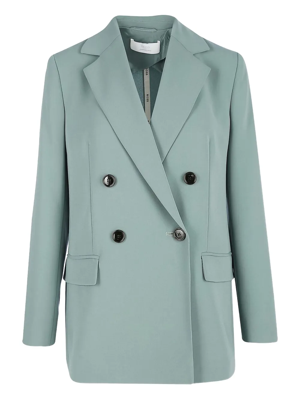 BOSS double-breasted JOCALUTA blazer | Green | Image 1