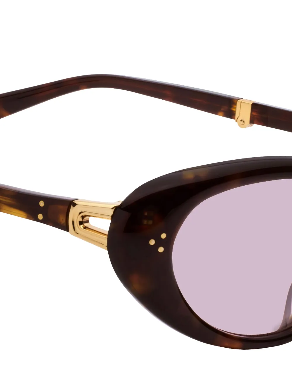 Gentle Monster Lolang T1 zonnebril Bruin