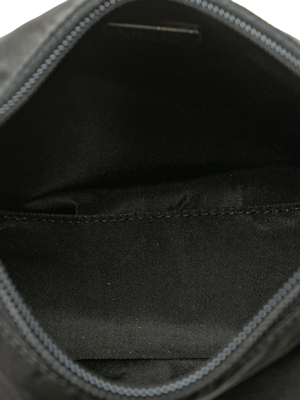 Pre-owned Prada 2000-2013 Mini Tessuto Sport Shoulder Bag In Black