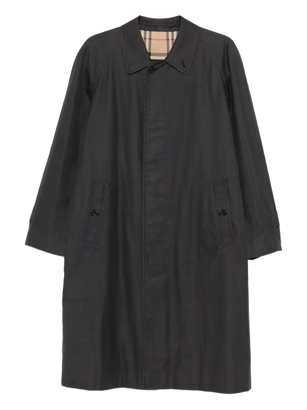 Burberry Pre-Owned gabardina Pimlico 1990 | gris | Image 1