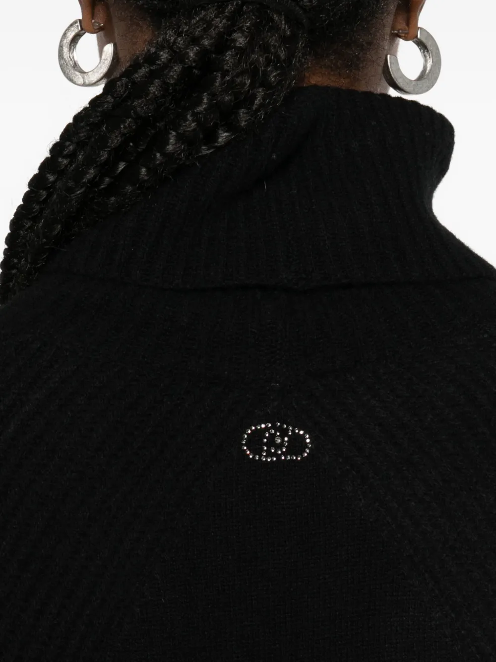 LIU JO Wollen jurk Zwart