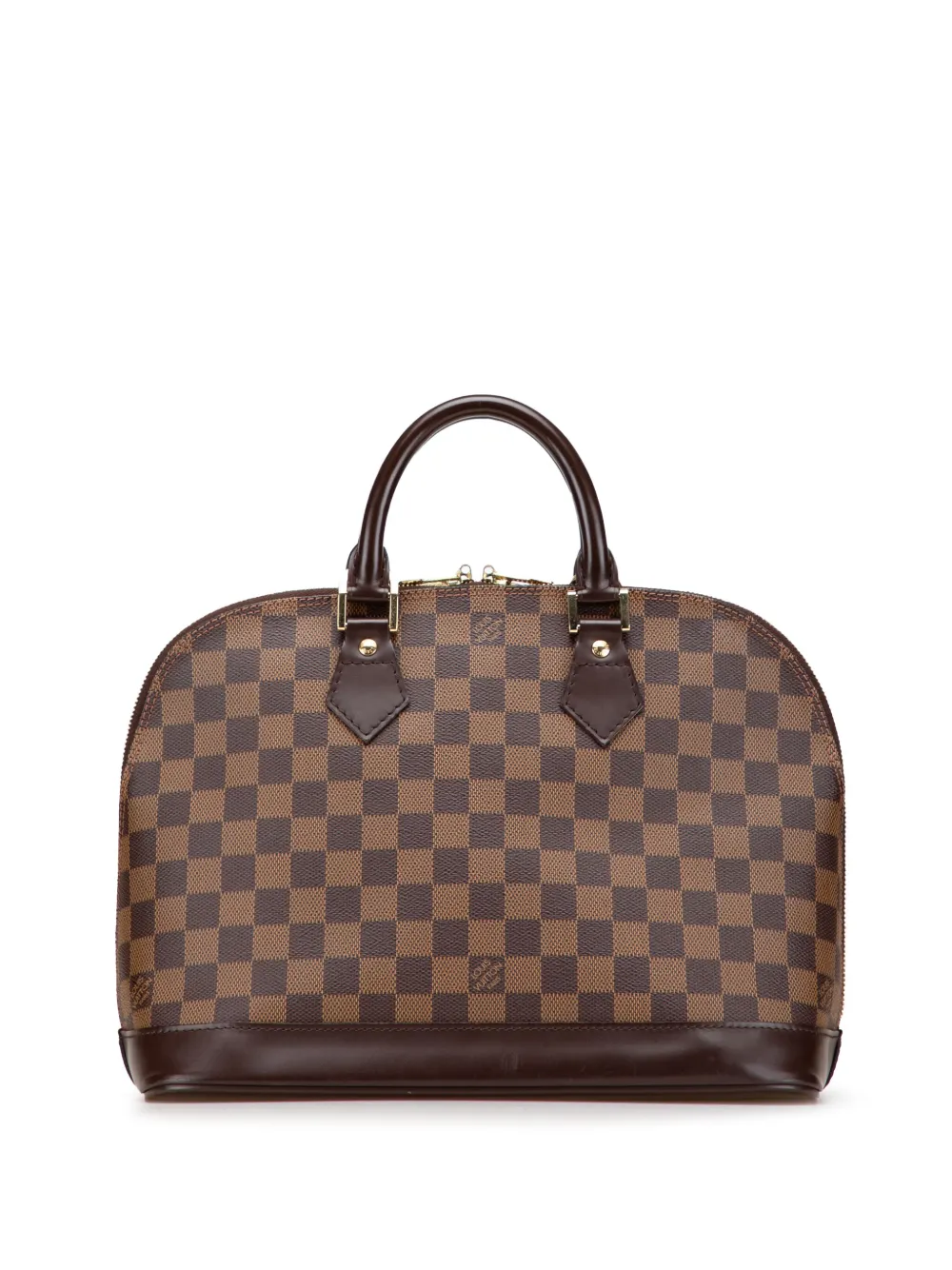 Louis Vuitton Pre-Owned 2004 ダミエ エベヌ アルマ PM ハンドバッグ - ブラウン Louis Vuitton Pre-Owned 2004 ダミエ エベヌ アルマ PM ハンドバッグ - ブラウン