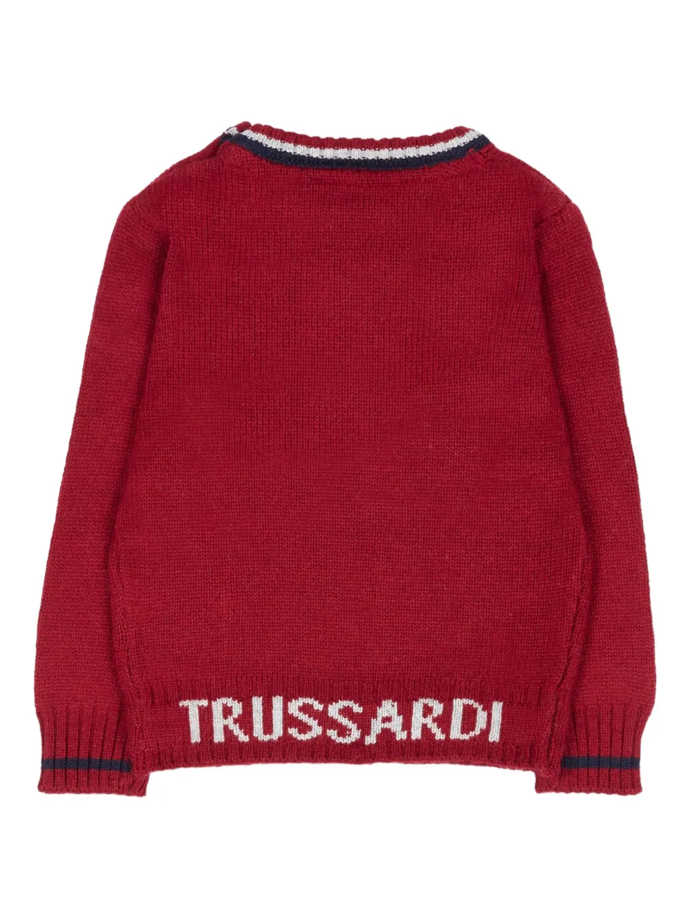 TRUSSARDI JUNIOR Embroidered logo sweater | Knitwear | Image 2