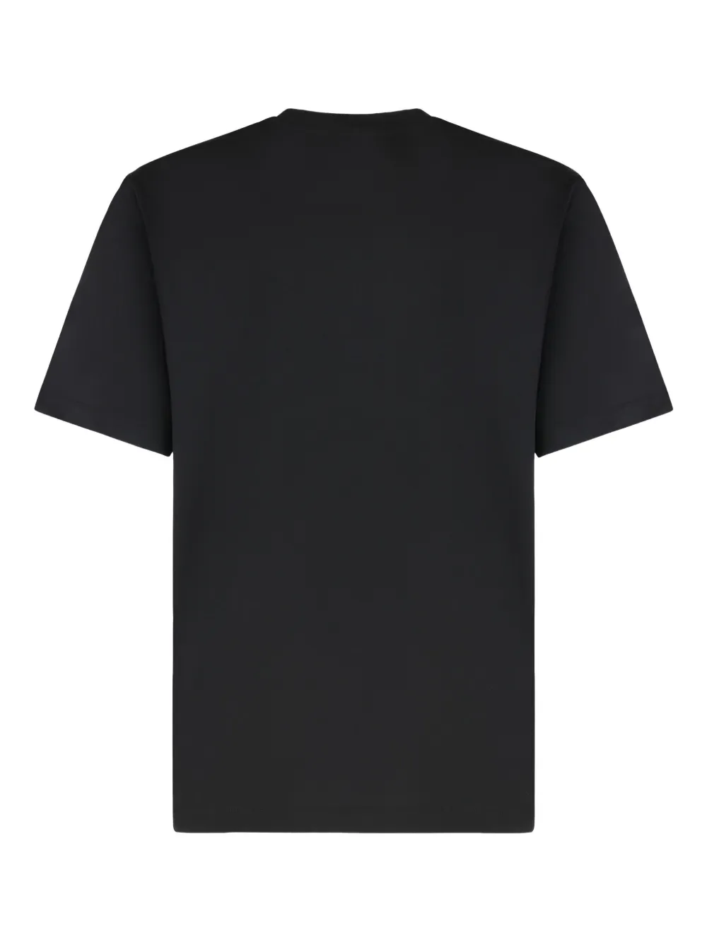 Versace T-shirt met logoprint - Zwart