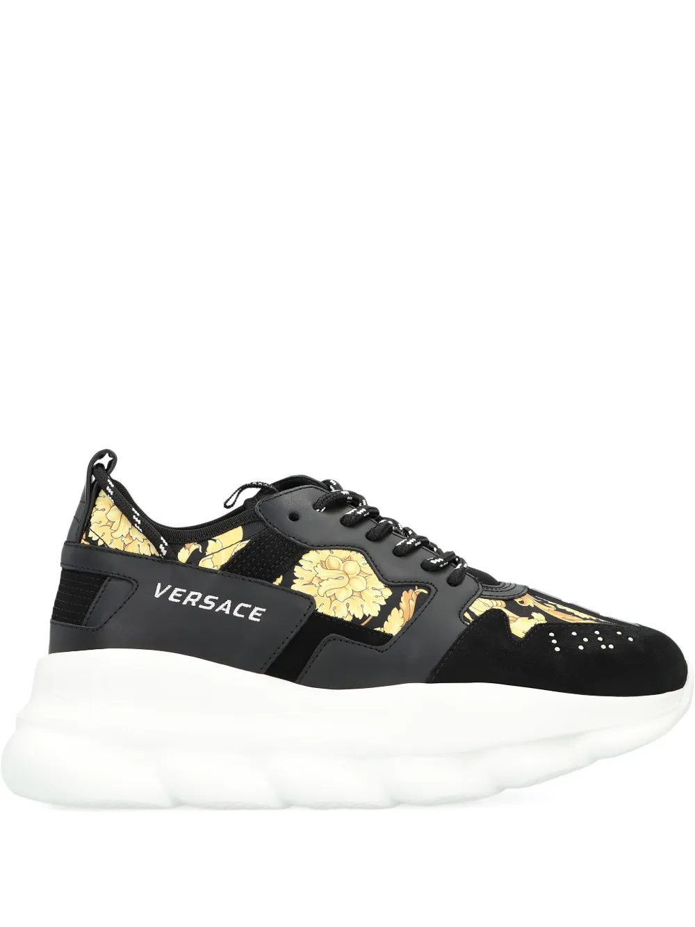 Versace Chain Reaction sneakers Zwart