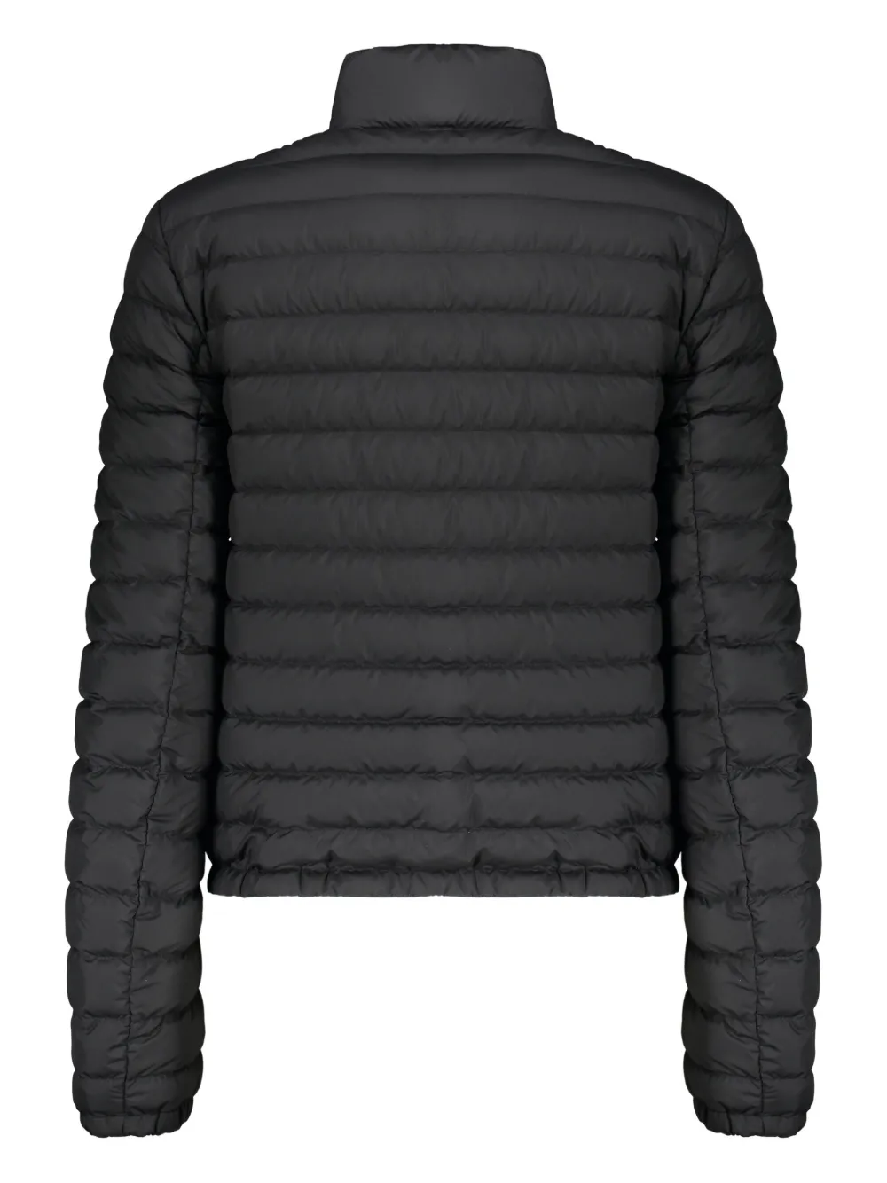 Parajumpers Puffer Jacket Black With High Collar In Black
