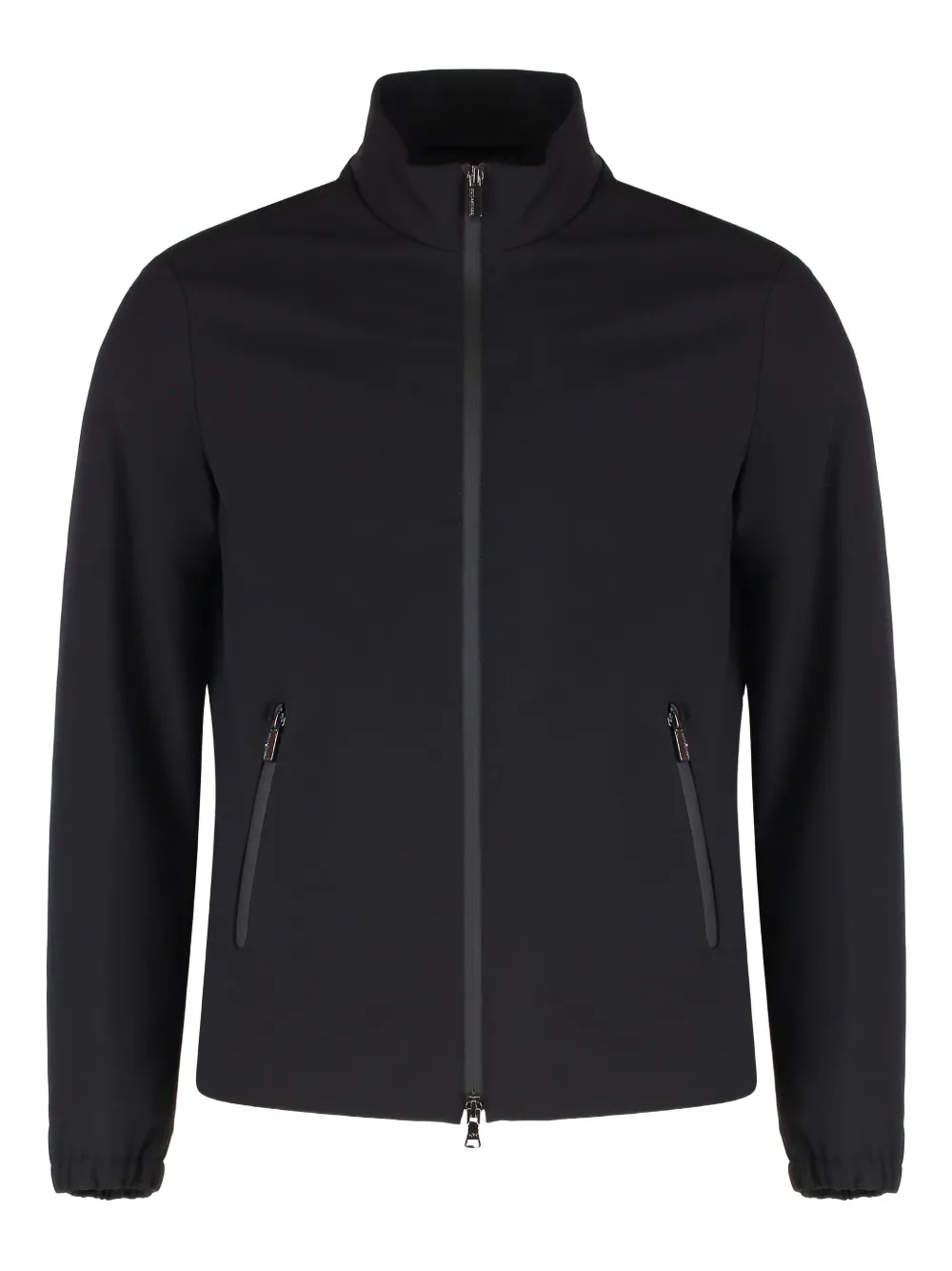Paul & Shark elastic high-collar jacket | Black | Image 1
