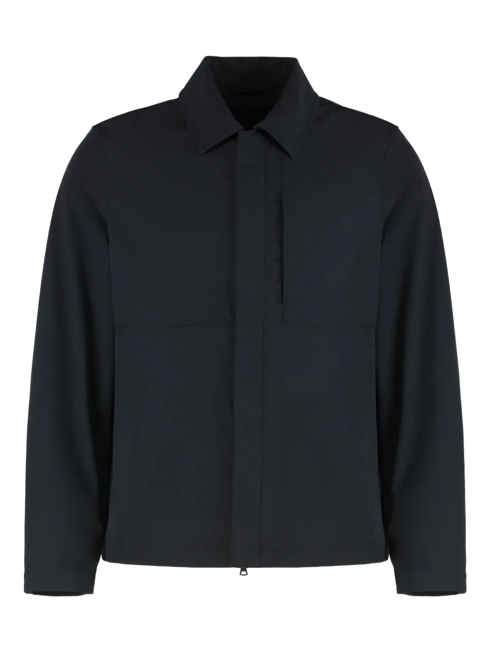 Paul & Shark hidden zipper techno fabric jacket | Blue | Image 1