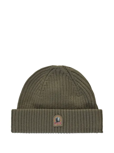 Parajumpers ribbed logo beanie
