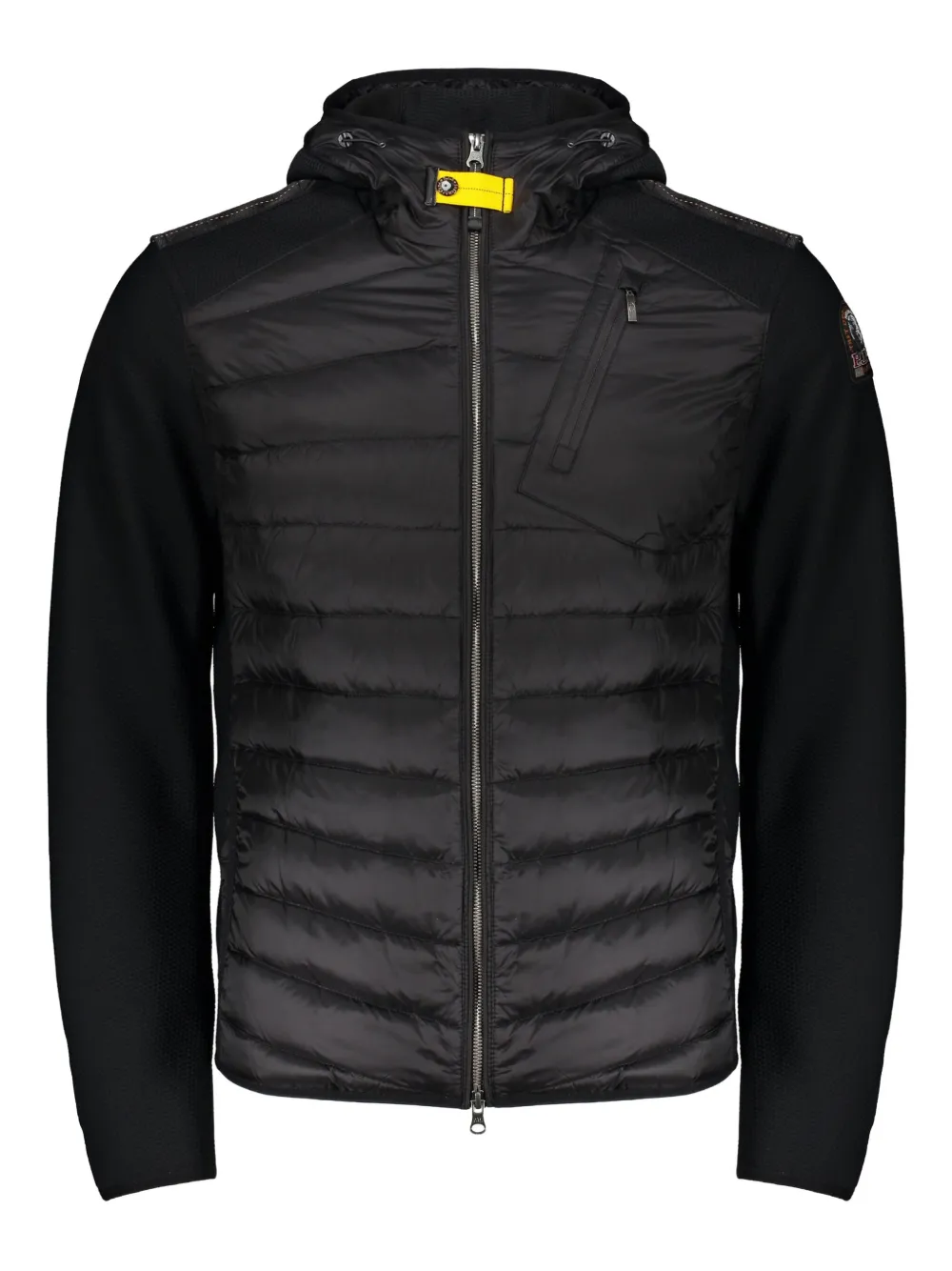 Parajumpers Lightweight Quilted Jacket With Hood In Black