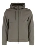 Paul & Shark adjustable hood techno fabric jacket - Grey