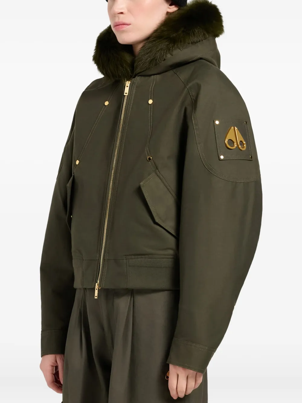 Moose Knuckles Bomberjacke mit Pelzbesatz | Bomberjacken | Image 2