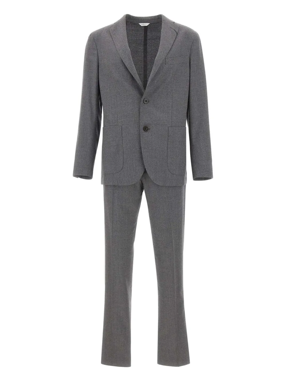 Boglioli flap-pocket wool suit | Grey | Image 1