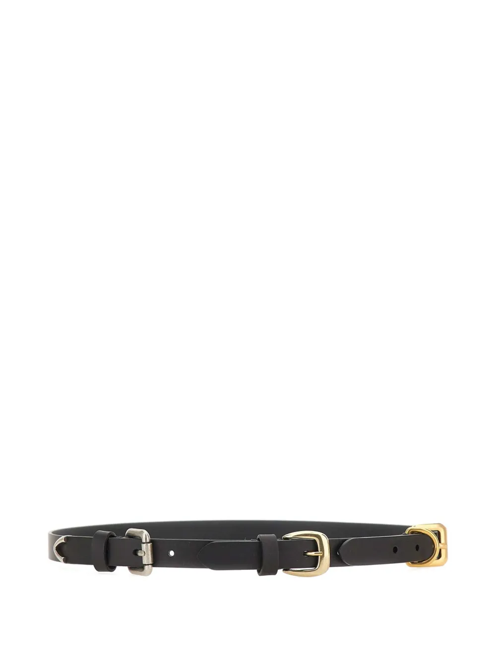 ETRO Interchangeable buckles leather belt | Black | Image 1