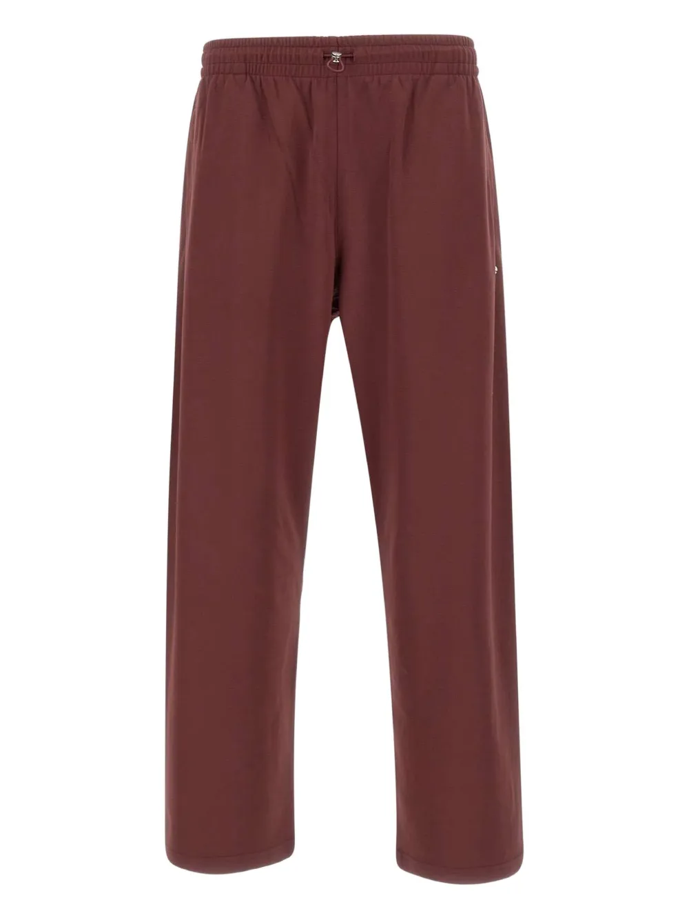 Arte Antwerp Logo-embroidered Track Pants In Brown