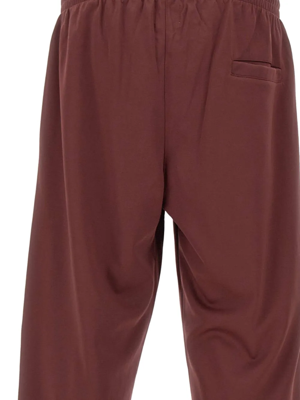 Arte Antwerp Logo-embroidered Track Pants In Brown