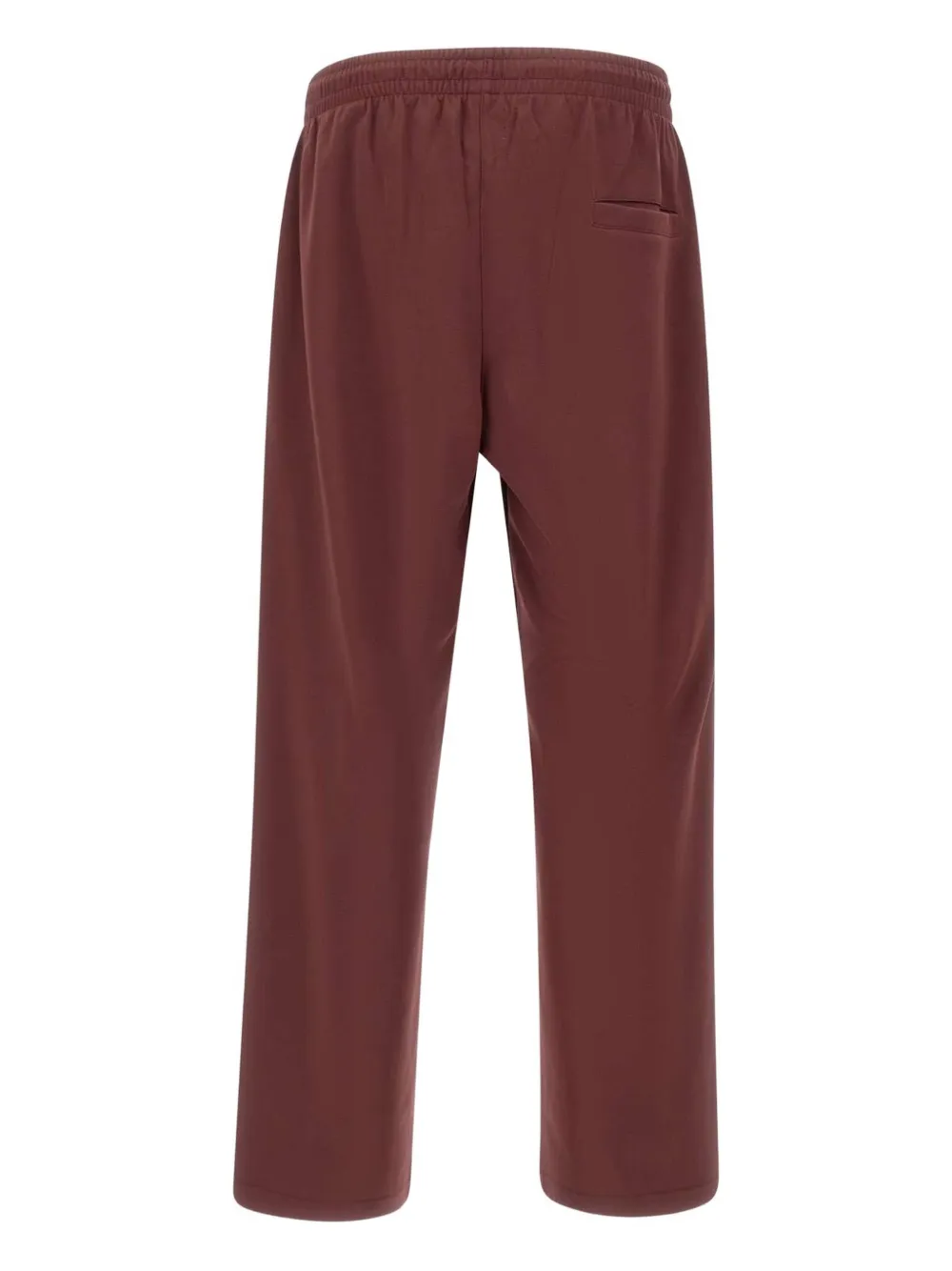 Arte Antwerp Logo-embroidered Track Pants In Brown