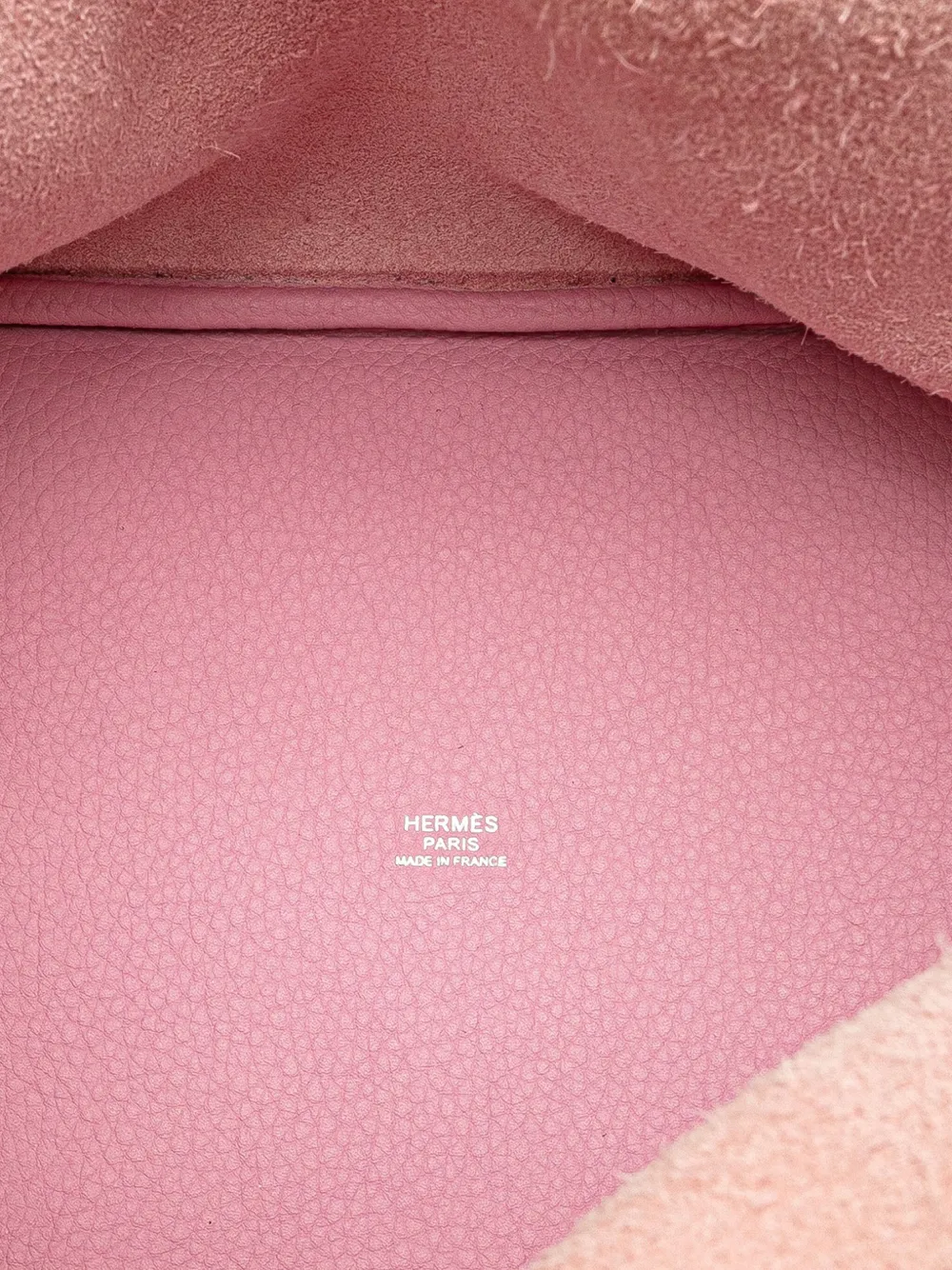 Pre-owned Hermes 2021 Clemence Picotin Lock 22 Handbag In Pink