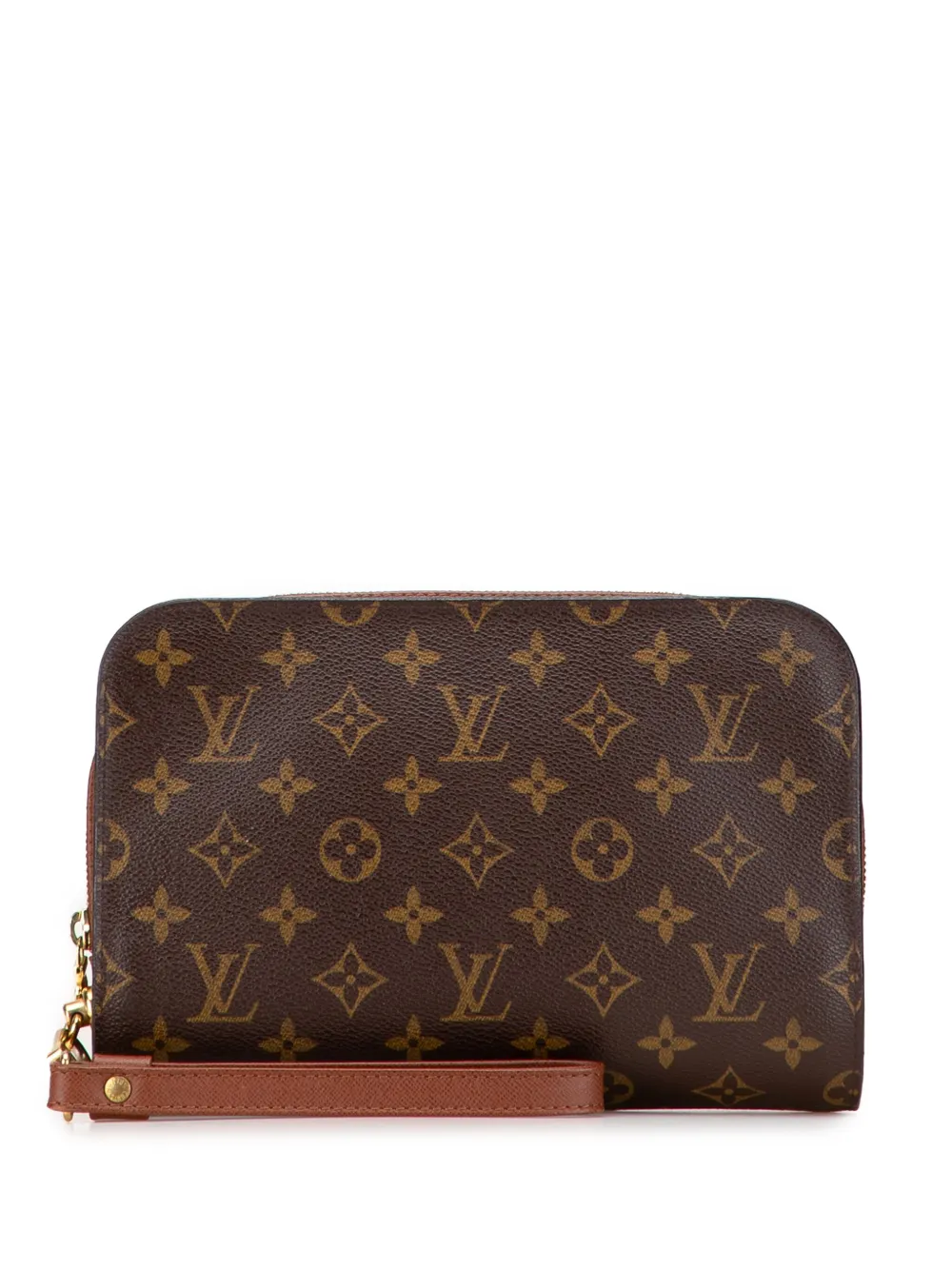 Louis Vuitton Pre-Owned 2000 Monogram Orsay clutch bag | Brown | Image 1